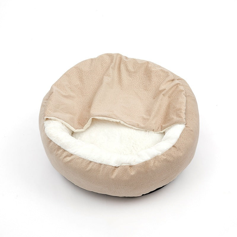 Cama Suave para Gatos — Peluche Ultra Suave, Lavable y Talla Completa