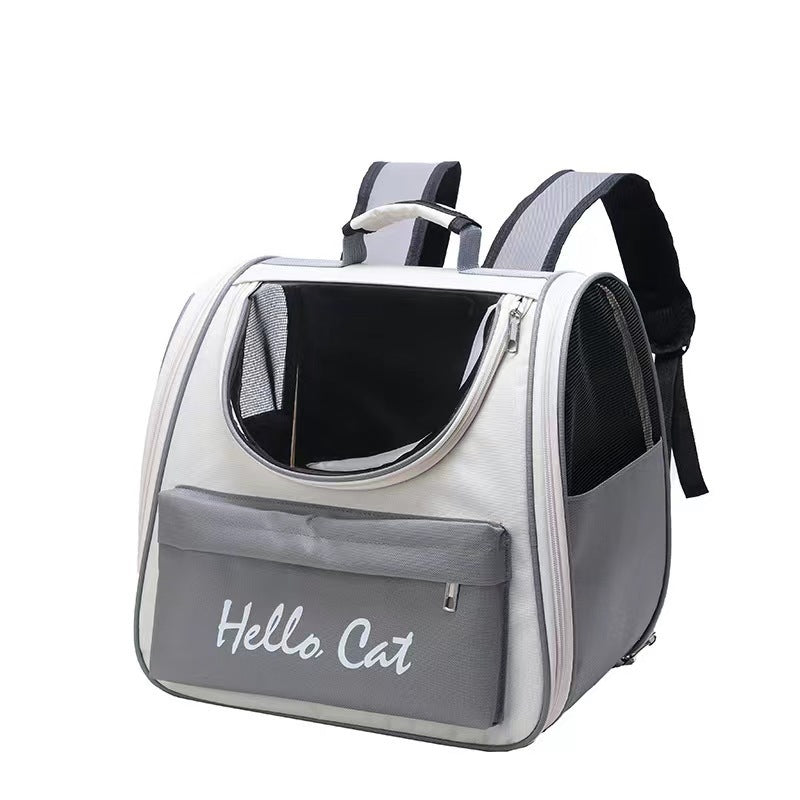 Mochila Transportín para Gatos — Resistente al Viento y Protección Solar