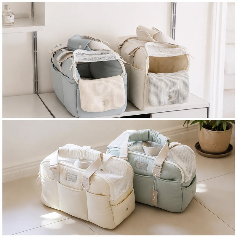 Transportín de Invierno para Gatos — Cálido, Transpirable y Gran Capacidad