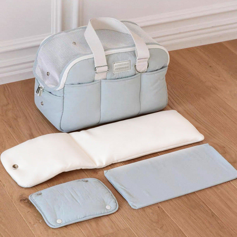 Transportín de Invierno para Gatos — Cálido, Transpirable y Gran Capacidad