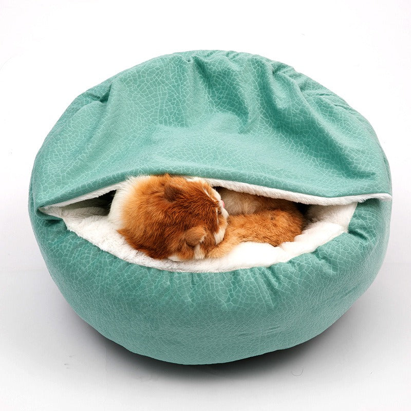 Cama Suave para Gatos — Peluche Ultra Suave, Lavable y Talla Completa