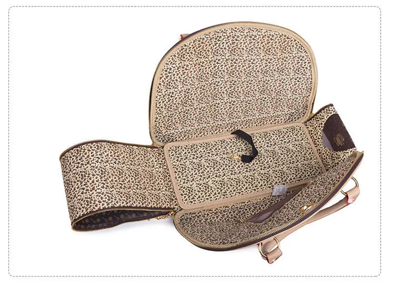 Bolsa Transportín para Gatos — Malla Transpirable y Asa de Viaje